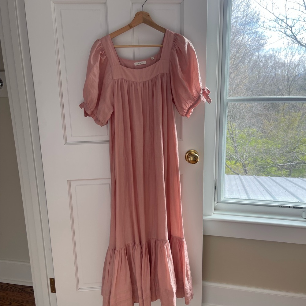 Doen Pink Mariposa dress